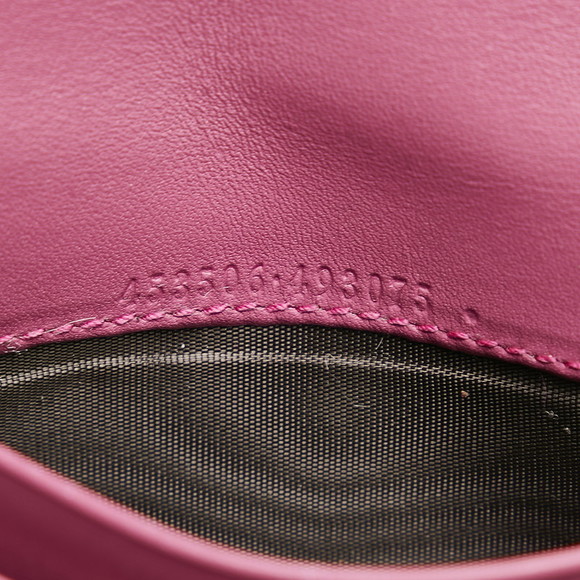 Gucci GG Supreme Padlock Chain Wallet Shoulder Bag Brown - Picture 10 of 12